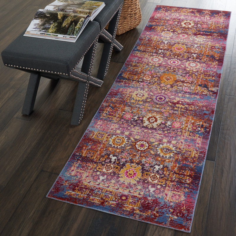 Holsworthy Oriental Area Rug, Runner 0.71 x 2.30cm