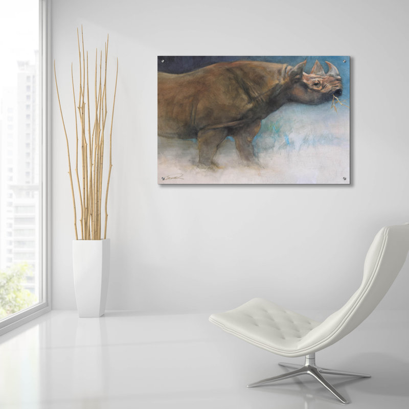 «Tarte Guardian RArtino» par Robert Campbell, art mural en verre acrylique, H 24 po x l 36 po x P 0,2 po