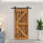 Bi-Fold Pre-assembled Wood Bi-Fold Barn Door with Sliding Hardware Kit-98345960-98345954