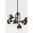 Sachi 6 - Light Dimmable Geometric Chandelier