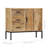 Arcadia Sideboard 34.6" x 11.8" x 28" Solid Mango Wood-1527405250