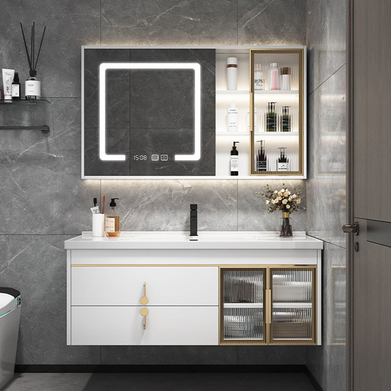 Light luxury modern bathroom cabinet