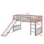 Lit mezzanine simple avec glissoire et échelle