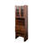 Fold-out Writing Desk In Walnut - Drawer And Shelf For Home Office Needs Convertible With Workstation