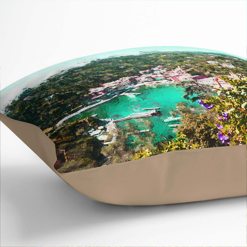 Square Cushion, 55cm H x 55cm W x 20cm D, Stone