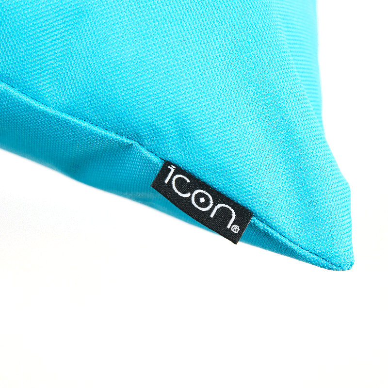 Bean Bag Bazaar Indoor-Outdoor Cushion, Aqua Blue