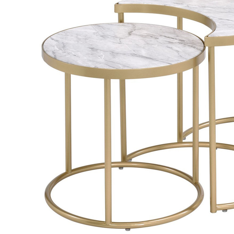 Ensemble de 3 tables basses