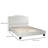 Vegan Leather Scalloped Bed