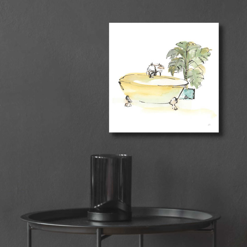 «Tub III» par Chris Paschke, H 12 po x l 12 po x P 0,13 po