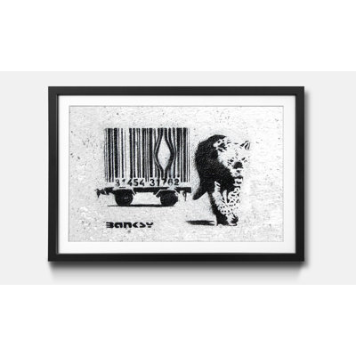 Streetart No.5 by Banksy - Single Picture Frame Print