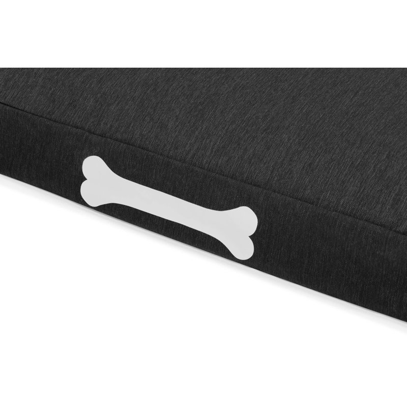 Doggielounge Dog Bed, Large (5.5" H x 29.5" W x 47" D), Thunder Gray