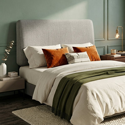 Upholstered Headboard Ergonomic Headboard Suitable for 8-14 Inch Mattress