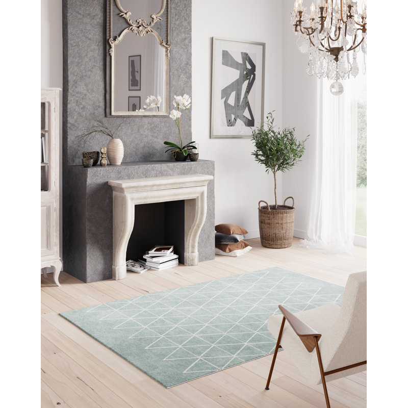 Albero Cosy Blue Rug, Rectangle 200 x 290cm