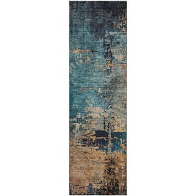 Premium Machine Washable Jessie AMF1206 Abstract Rug