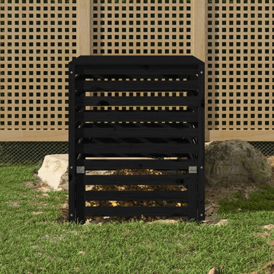 Anikka Solid Wood Outdoor Compost Bin
