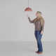 Leni Single Light Ceramic Dimmable Pendant
