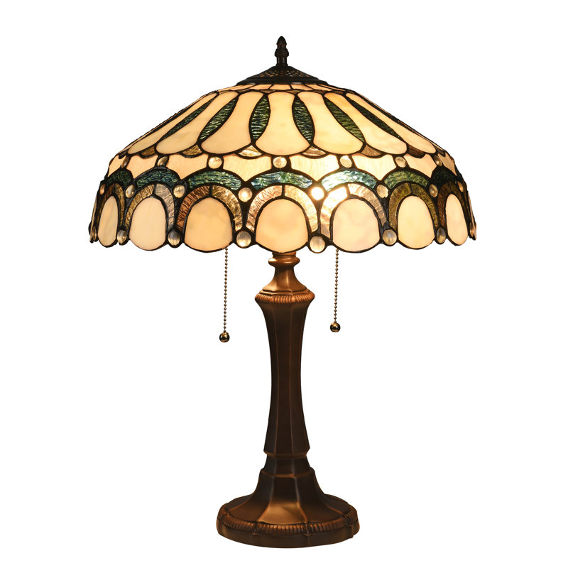 Lampe de table victorienne 22 po Dowdell Tiffany