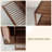Modern Walnut Solid Wood Dining Hutch