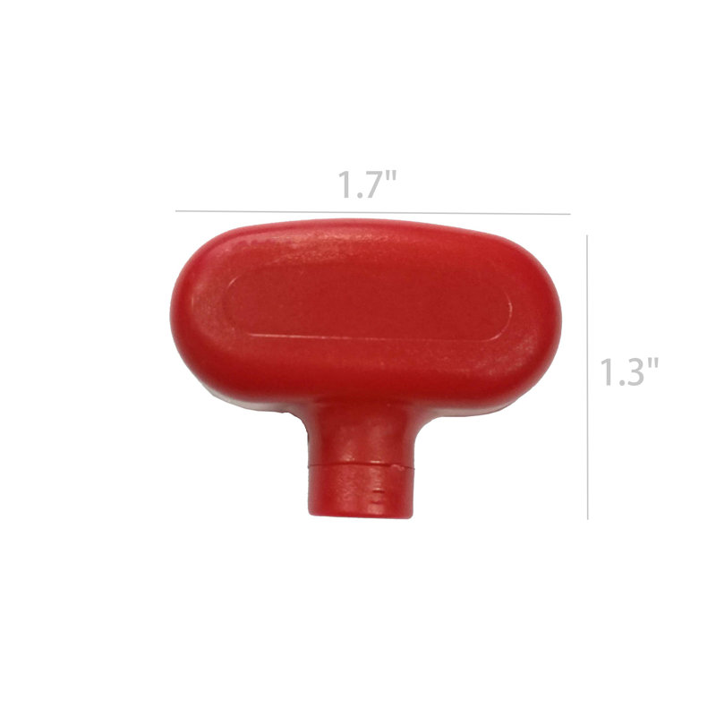 Fixtureisplays® 25Pcs Red Peg Hook Locks Antivol de sécurité 18129-25PK