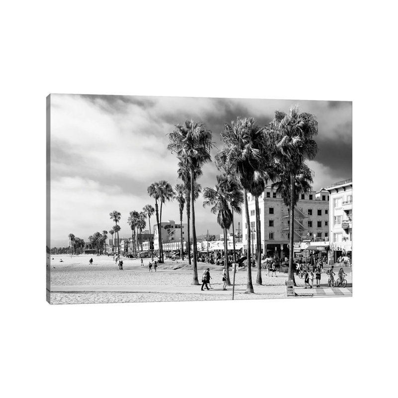 Venice On The Beach by Philippe Hugonnard - Wrapped Canvas Print, 20.32 cm H x 30.48 cm W