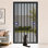 Porte moustiquaire rétractable bidirectionnelle 81 x 203 cm avec serrure, porte de sécurité, cadre en aluminium robuste et toile indéchirable, conception pliable pour porte d'entrée/patio/balcon, anti-rongeurs et anti-insectes