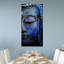 «Blue Meditating Buddha», reproduction sur toile-1939906918