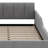 Upholstered Grounded Bed, Child Bed With Bedside Desk And Little Round Stool-1669820249-1669820255