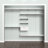 Shelftrack Wood 24" Shoe Shelf