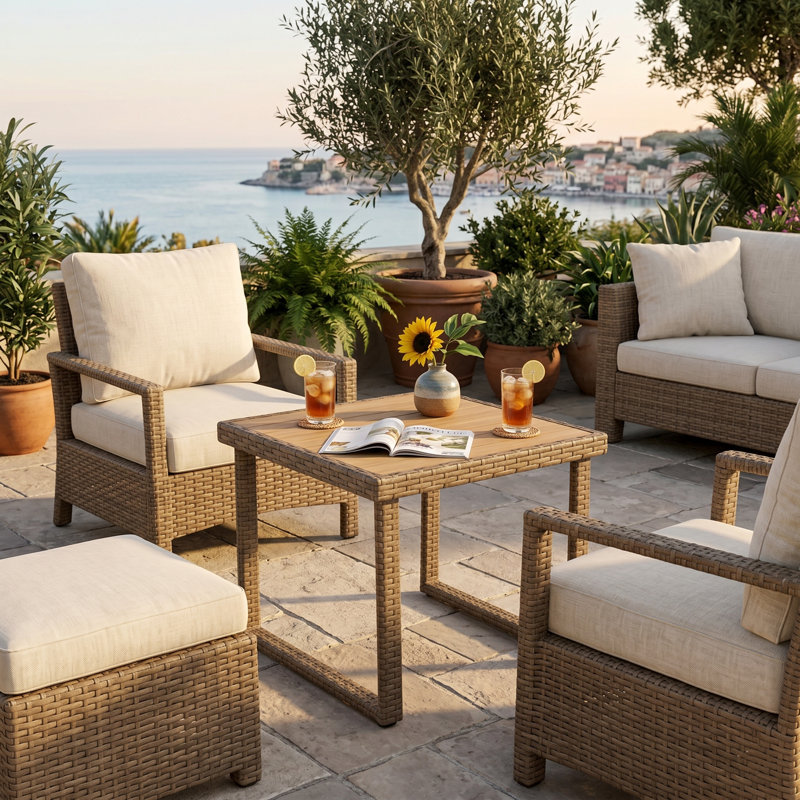 23" W X 23" D Outdoor Side Table