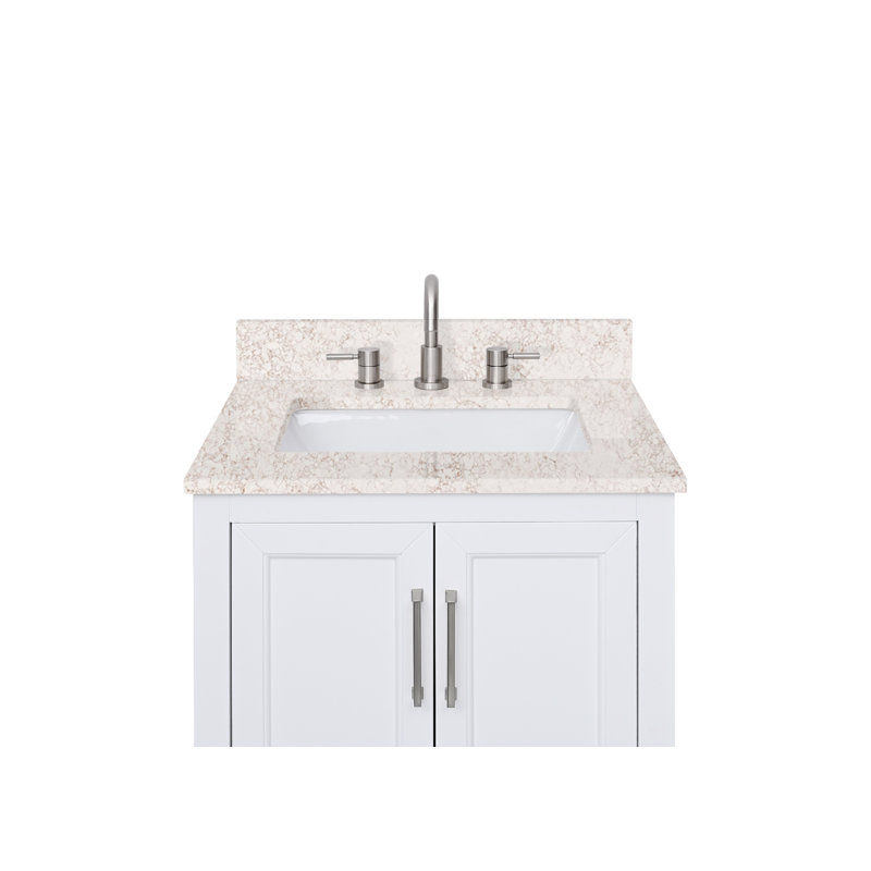 25'' W Single Vanity Top, Alluring
