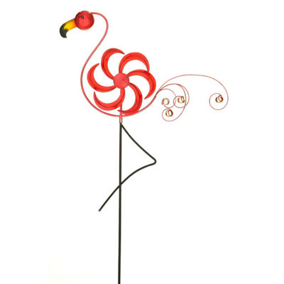 Windspinner de jardin oiseau joyeuse summer days