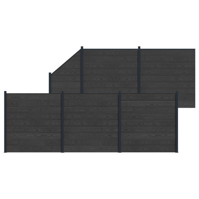 965 cm W Fencing Kits Fencing with 6 Panel(s) Included