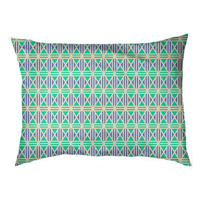 Byrge Geometric Polyester Pet Bed