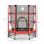 Trampoline avec structure en filet en acier, installation facile