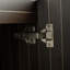 Armoire de salle de bain avec lavabo en résine, 48 po, mécanisme de fermeture en douceur, style moderne, lavabo à encastrer rayé contemporain, ornement-524673685