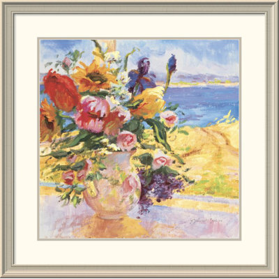 " Seaside Blooms I " by S. Burkett Kaiser