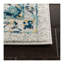 Tapis floral ivoire / bleu Osakis-1011643050