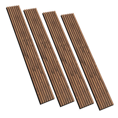 Panneaux muraux à lattes en bois pour mur Luxdecor