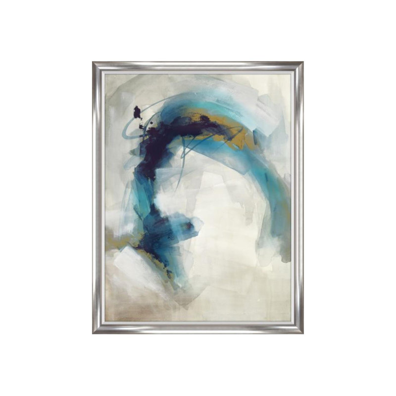 Flow Of Motion I Painting by Janice Sadler, 40" H x 30" W, Outdoor