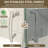 48" W X 71" H Frameless Pivot Shower Enclosure With 1/4" Clear Tempered Glass-124513523