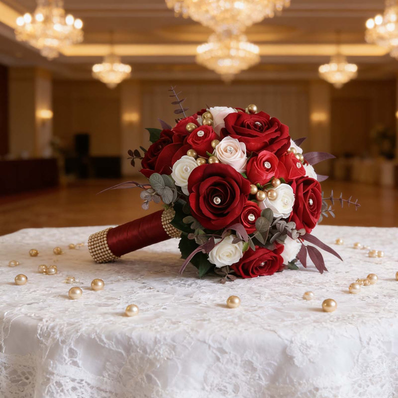 Bouquets de mariage pour les demoiselles d'honneur, Bourgogne