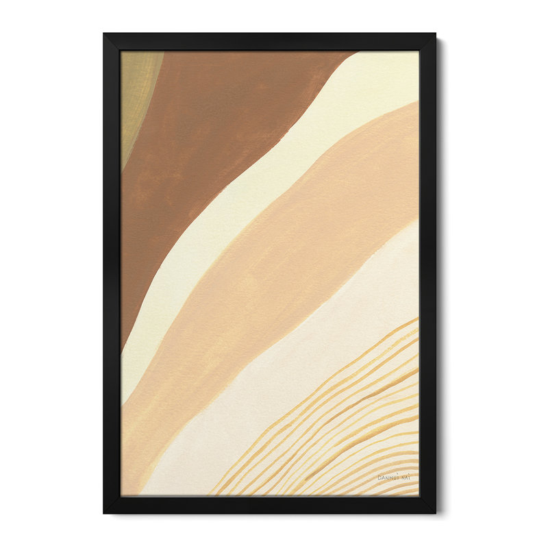 Rétro abstrait IV - reproduction d'art murale - affiche de galerie, H 24 po x l 16 po