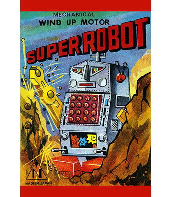 Super robot-impression publicitaire