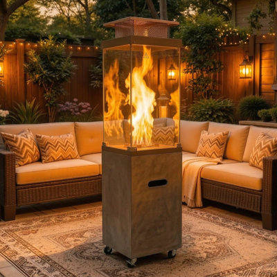Chauffe-terrasse au propane 41 000 BTU