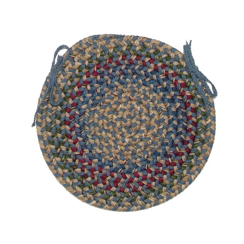 Coussin de chaise de salle à manger Kesterson, Bleu fédéral
