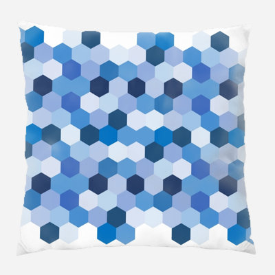 Coussin décoratif géométrique