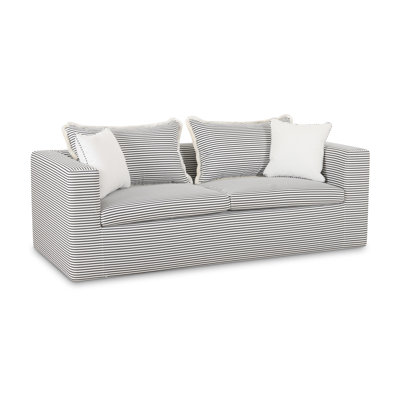 Salty Striped Indoor/Outdoor Sofa