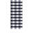 Homeline Non-Slip Rubberback Checkered Buffalo Plaid Indoor Runner Rug, Grayscale-752479677
