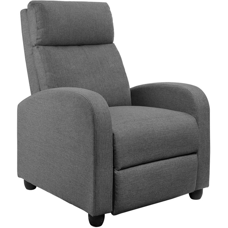 Fauteuil de massage Eshawna, Toile grise