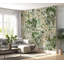 Murale florale pelez et collez Jahmarley - Beige romantique jardin-106503708